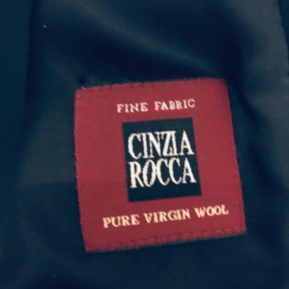 Cinzia Rocca Black Wool Coat - Picture 6 of 10
